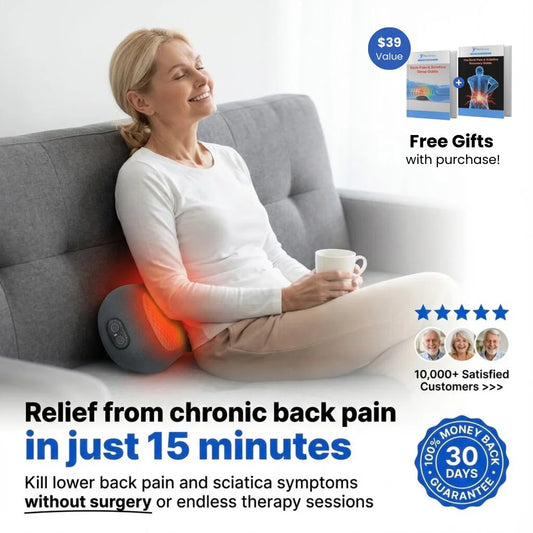 TheraSpine™ Triple Fusion Massager for Back Pain Relief