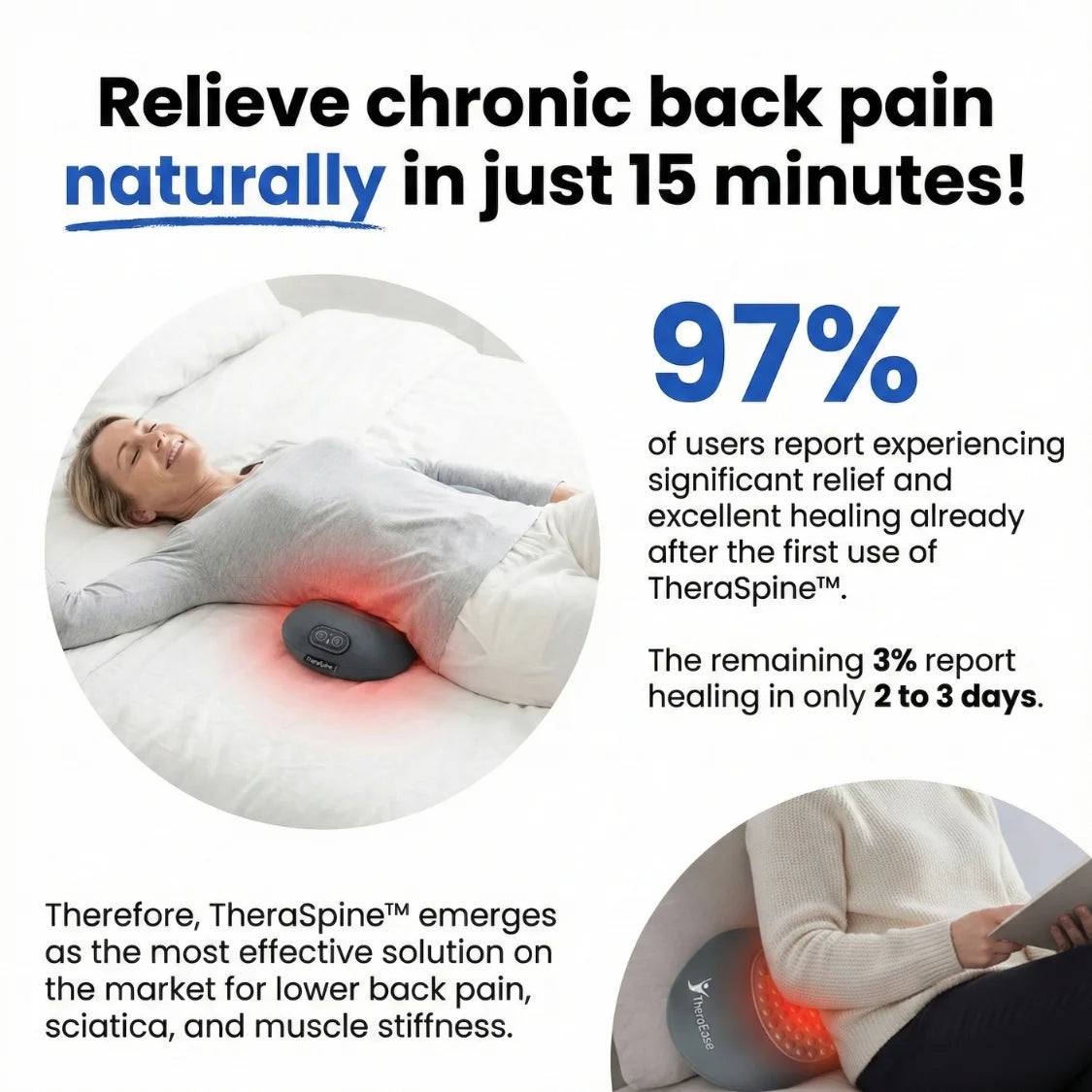 TheraSpine™ Triple Fusion Massager
