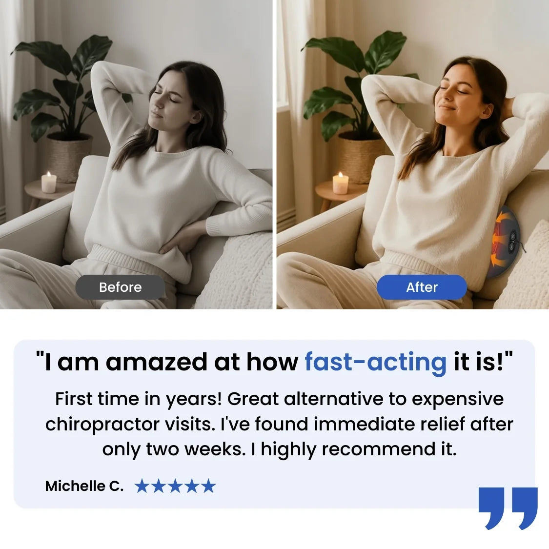 TheraSpine™ Triple Fusion Massager