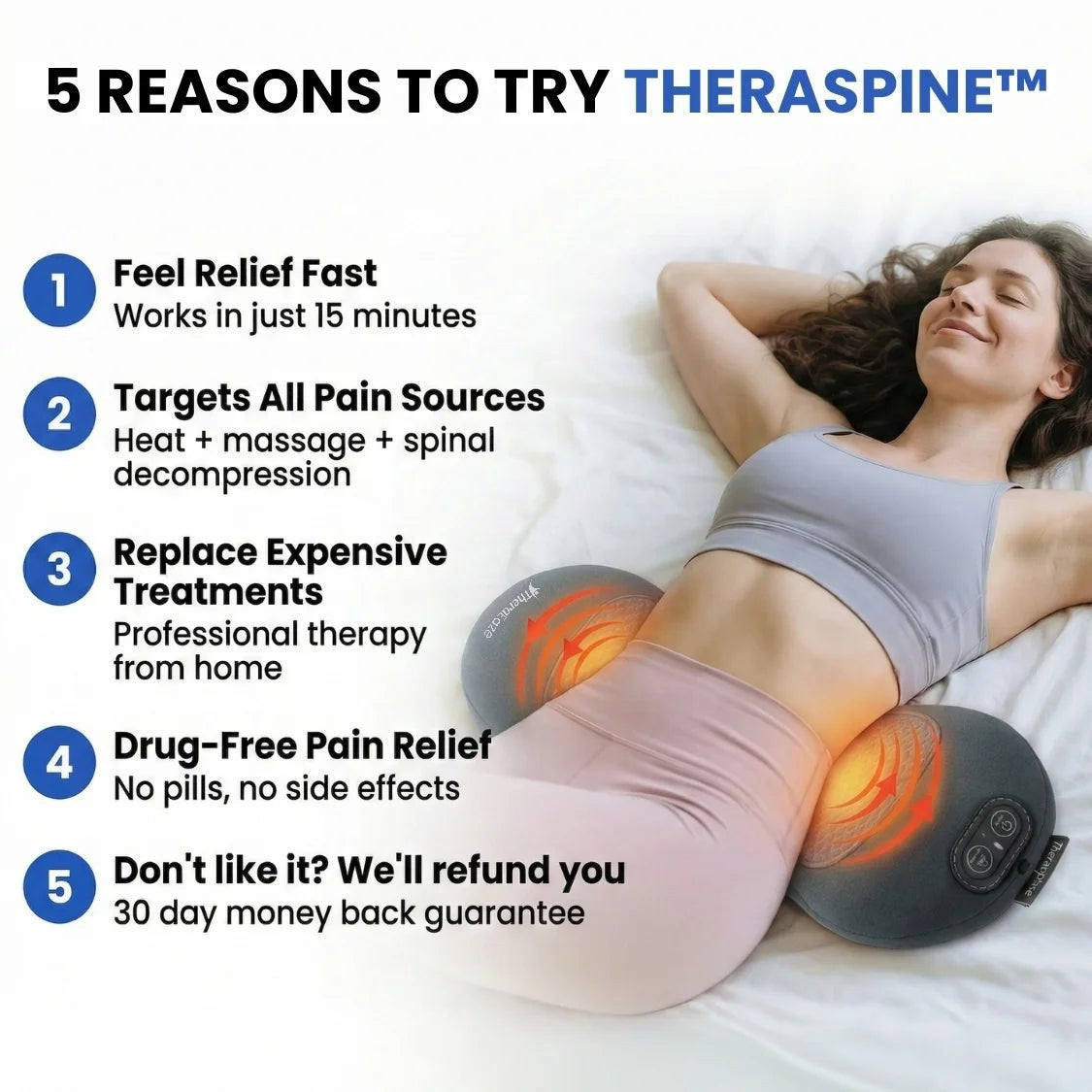 TheraSpine™ Triple Fusion Massager